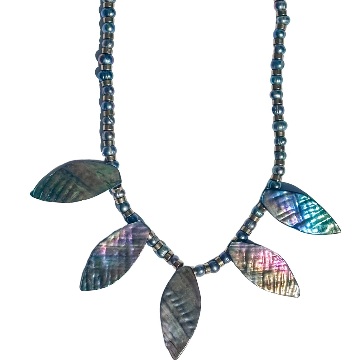 Handcrafted Cascade Shell Necklace