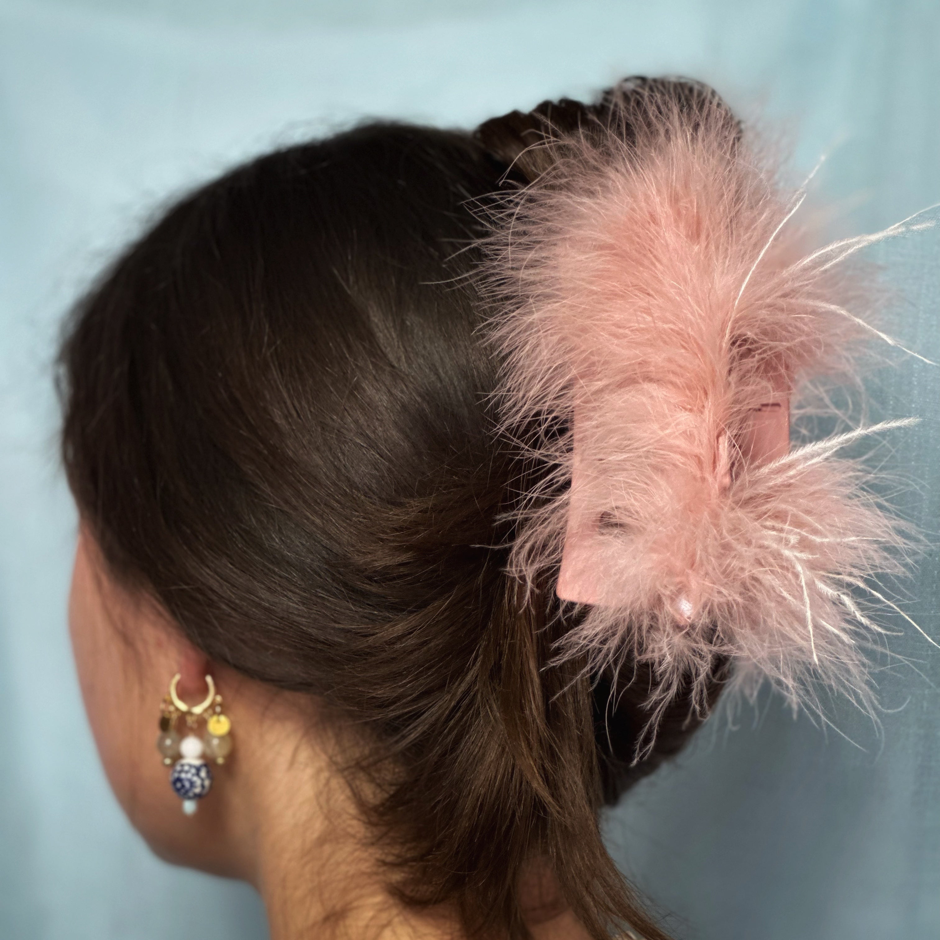 Pink Poof Hairclip