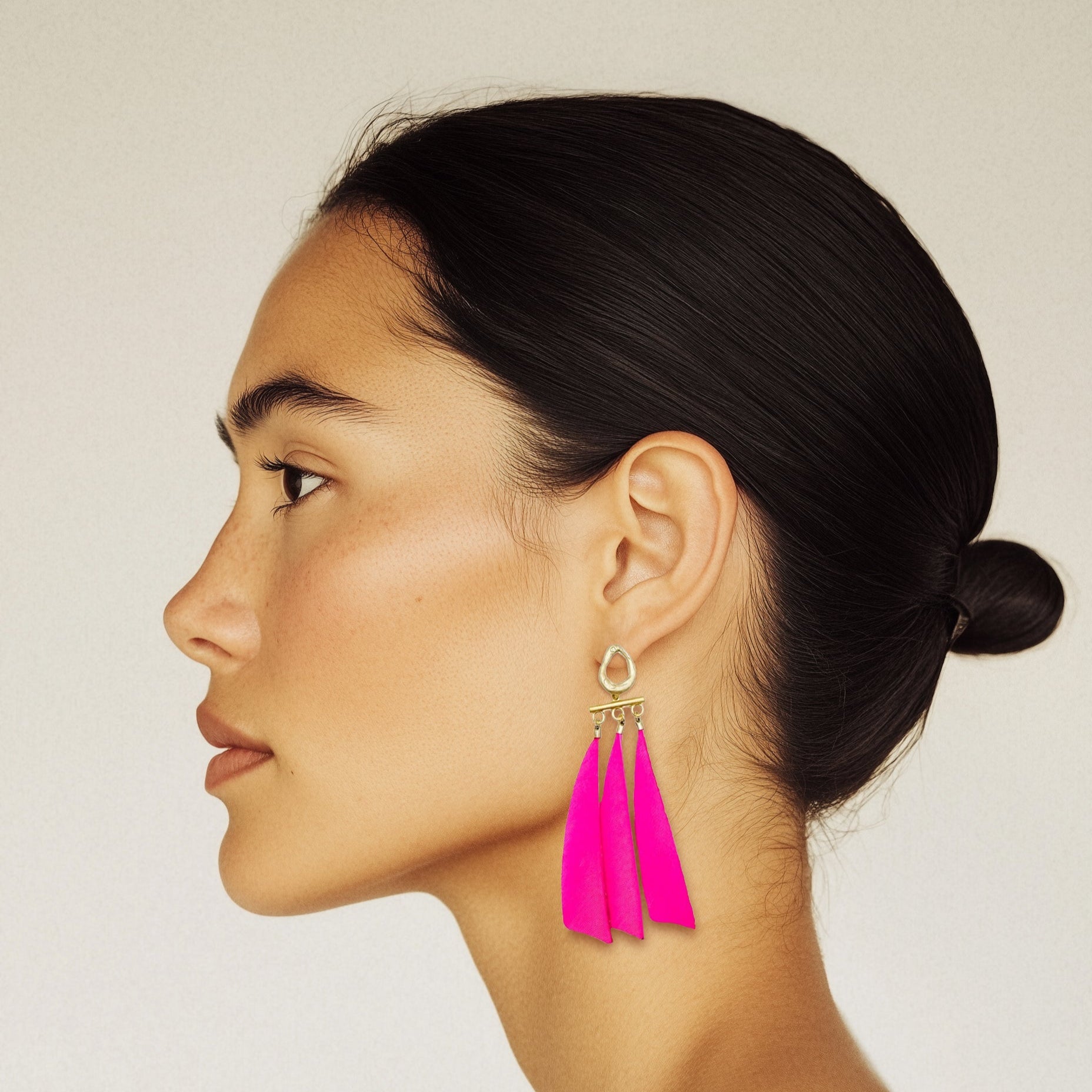 Boho Feather Fringe Earrings