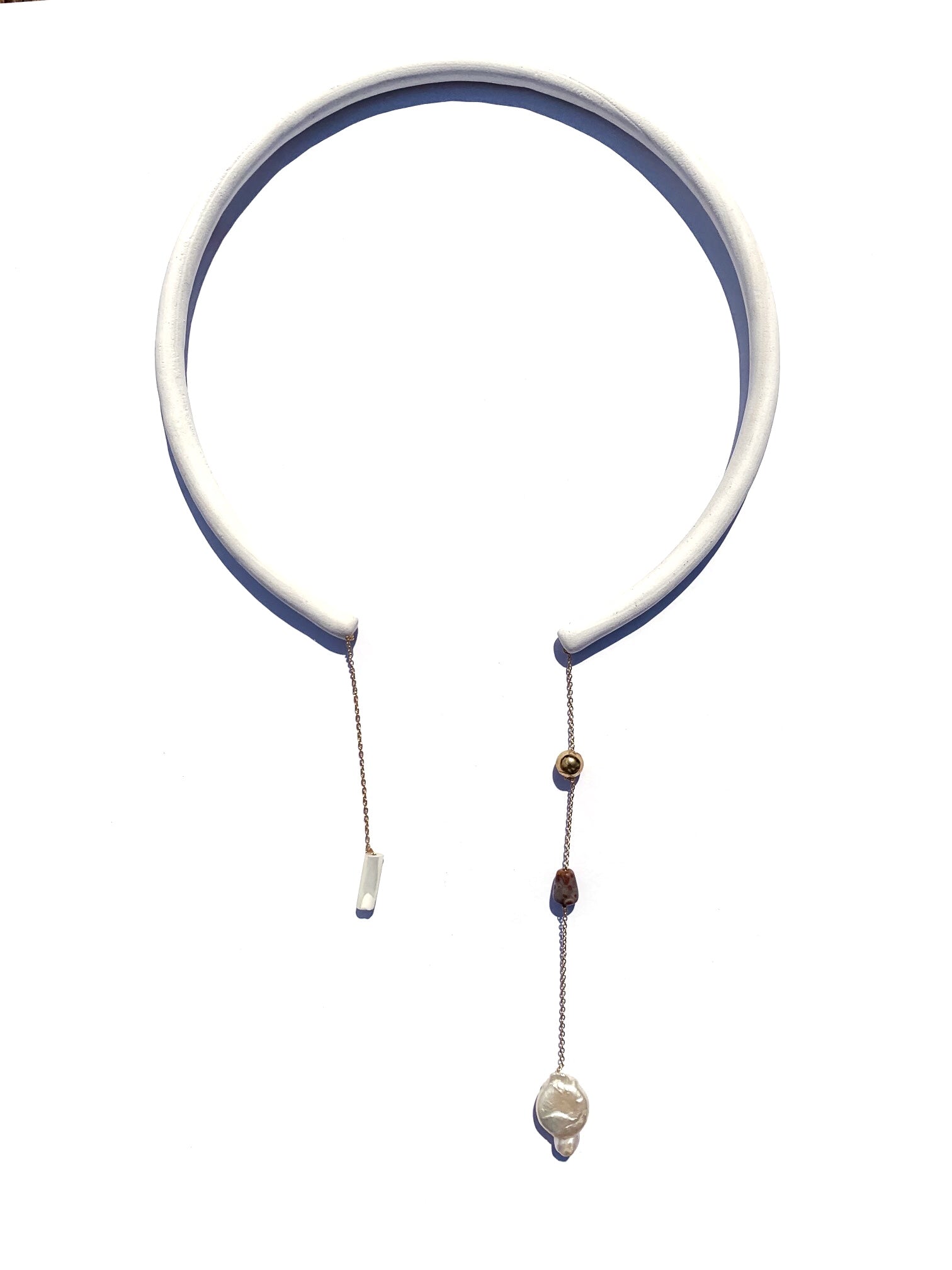 Nordstrom Draped Cubic Zirconia Open Collar Necklace | Nordstrom
