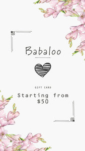 Babaloo Jewelry Gift Card